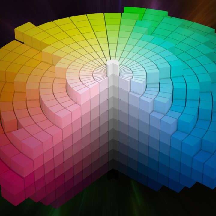Perceptual color spaces for professional color grading and color-managed image finishing