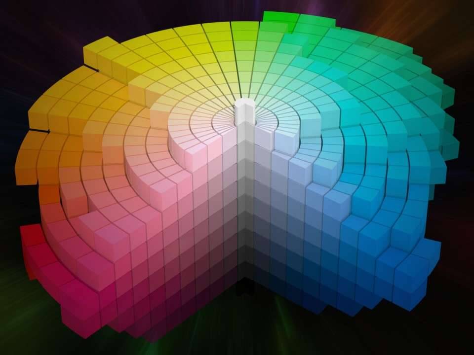 Perceptual color spaces for professional color grading and color-managed image finishing