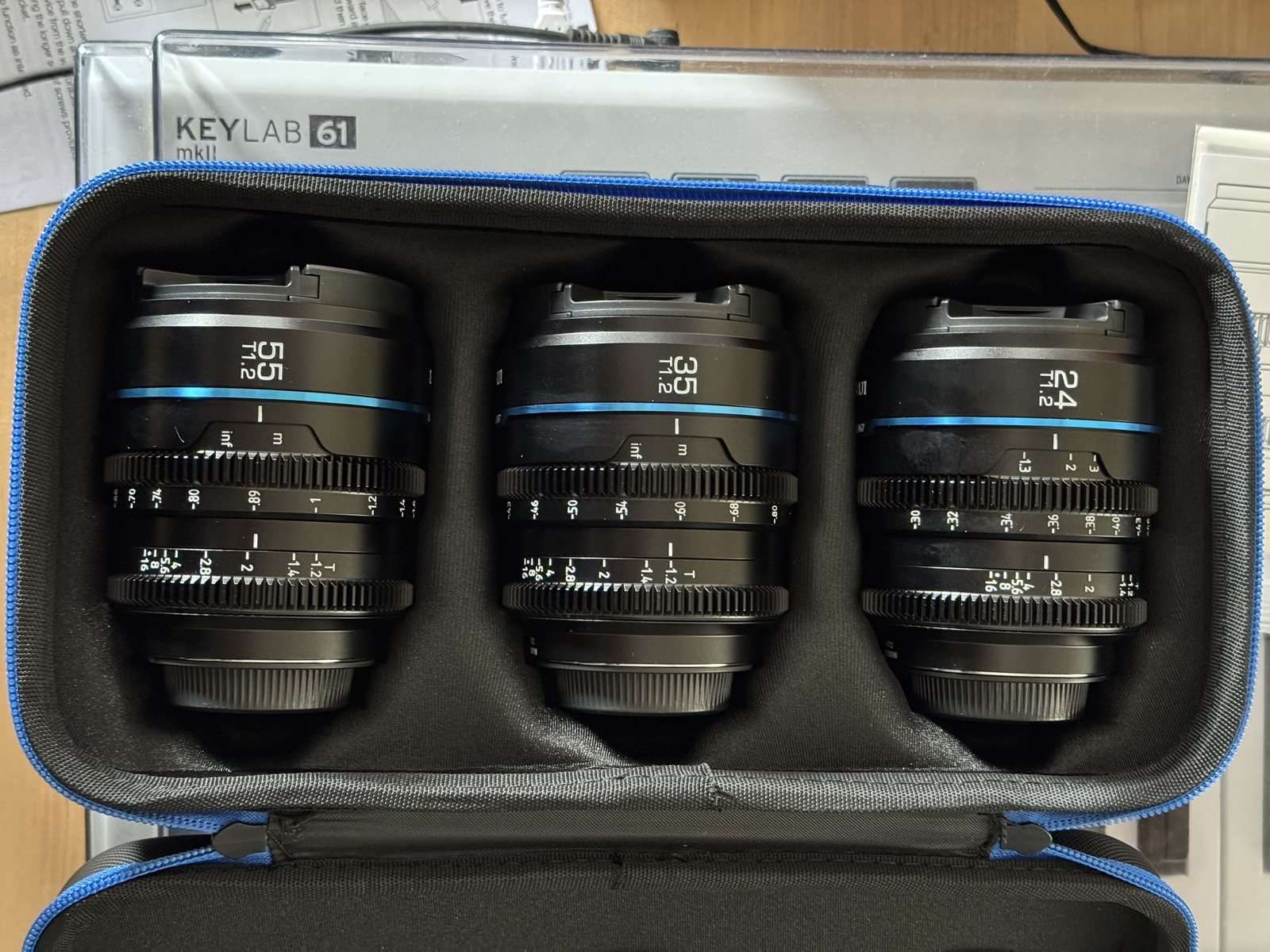 Cinema lenses and finishing tools