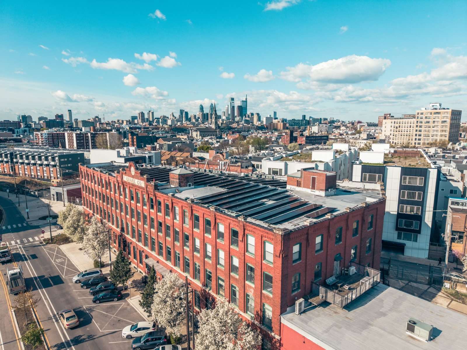 Philadelphia neighborhood around the studio